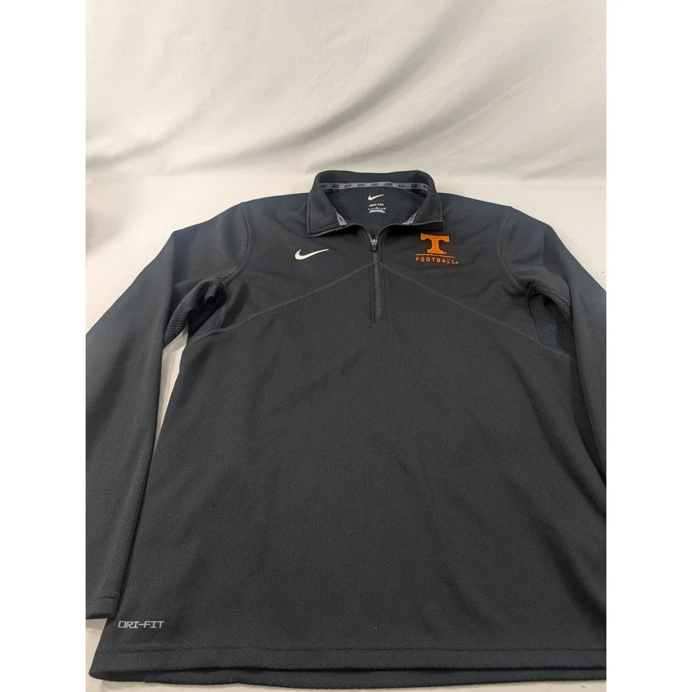 Tennessee Vols Jacket Mens XL Gray Nike Football Track Warm Sport Active DriFit
